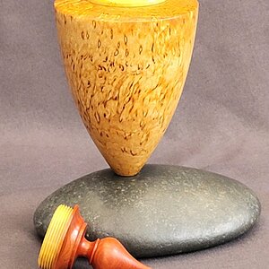 Turned box set in stone.