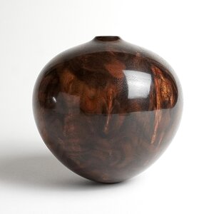 Claro walnut hollow form