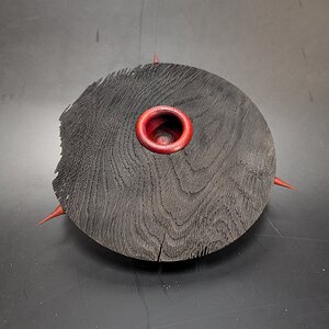 Sandblasted Saucer (top)