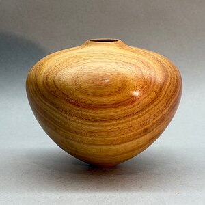 Canarywood hollow form