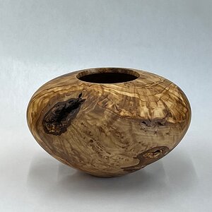 Olive Hollow Vessel