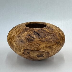 Olive Hollow Vessel