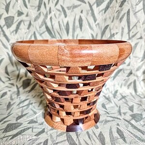 Scrappy   I had over 200 diamond shapes left over from an earlier project, I wanted to find something to do with the scrap.