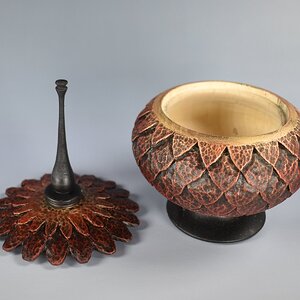 Red dragon scale box