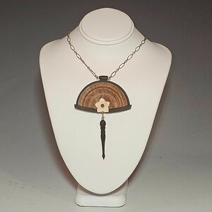 Fan and Flower Pendant