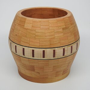 Segmented Cherry Vessel