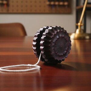 Custom made Lathe and Rose engine YoYo