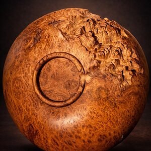 Bimble Box Burl Bowl (bottom)