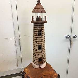 Lighthouse Lamp Textured