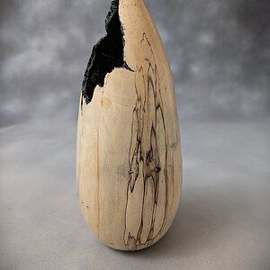 Cracked Open Tear Drop