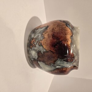 Manzanita Burl and Epoxy Vase