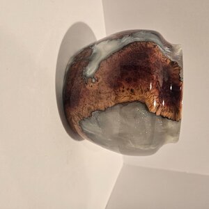 Manzanita Burl and Epoxy Vase