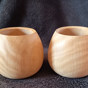 Endgrain Hornbeam bowls