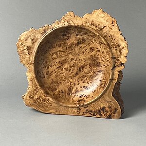 Natural Back Display Bowl