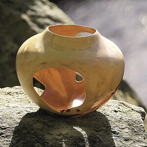 Woodturned Birch Burl