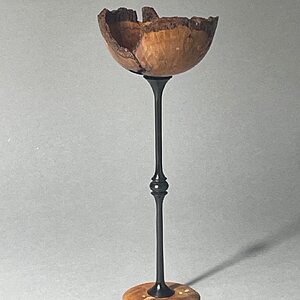 Natural Edge Goblet