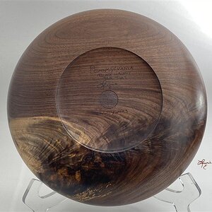 Walnut Centerpiece Bowl