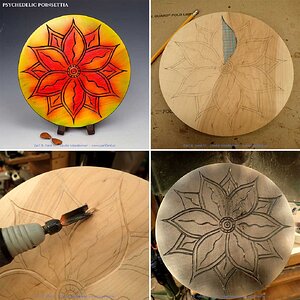 Psychedelic Poinsettia - 12/2020