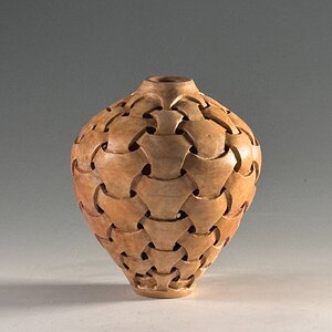 Basket Weave Vase
