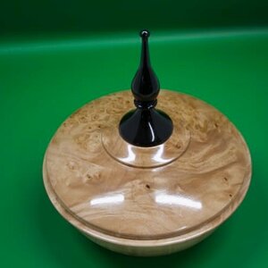 Maple/Ebony Trinket Box