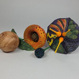 Whimsical Garden Blooms