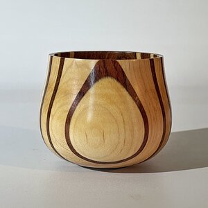 Laminated Calabash - back view