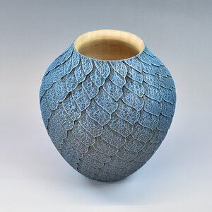 Blue dragon scale vessel view 2