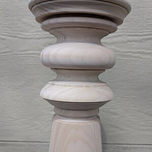 Top of newel post