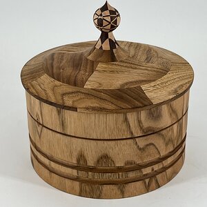 Prototype Round Jewelry Box with removable tray