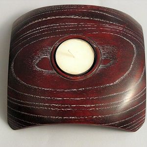 Tea light top view