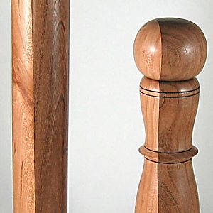 Walnut and cherry kitchen tools