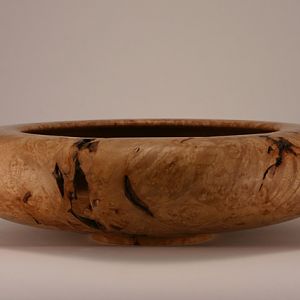 Maple Burl Hollow Form