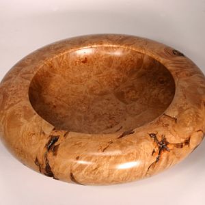 Maple Burl Hollow Form