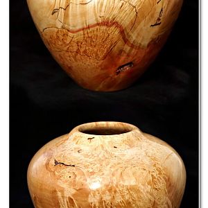 Box Elder Burl Hollow Form