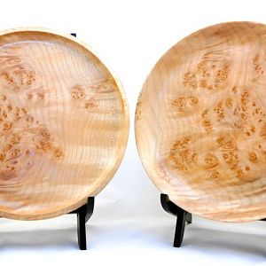 Big Leaf Maple Platters