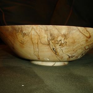 Spaulted Maple bowl