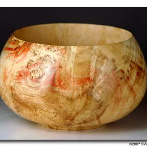 Box Elder Burl Bowl