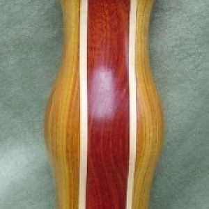 Canary, Holly and Bloodwood 10" Peppermill