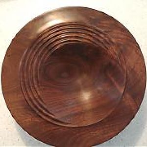 Figured Walnut Eccentric Platter