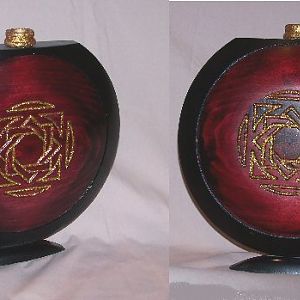 Dyed Canteen Vase