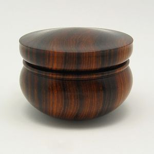 Mexican cocobolo beaded box...