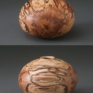 Spalted Maple Pot