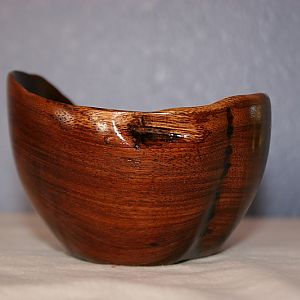 Koa wood bowl