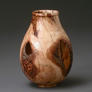 Spalted Maple Vase