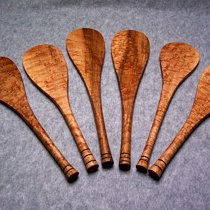 Birdseye Maple Spoons