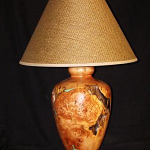 Bigleaf Maple Lamp