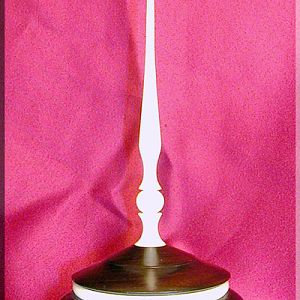 Ebony & Ivory Finial Box