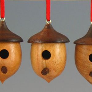 Birdhouse ornaments