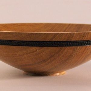 Mesquite with burnt textured band