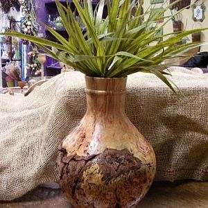 Cherry Burl Vase